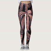 Twisted Peppermint Holiday Fraktal Leggings (Vorderseite)