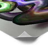 Twisted Rainbow Vines Poster (Ecke)