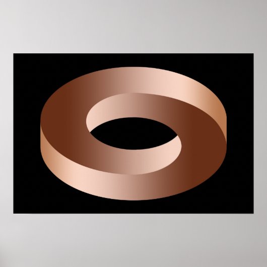 Twisted Ring Illusion Poster (Vorne)