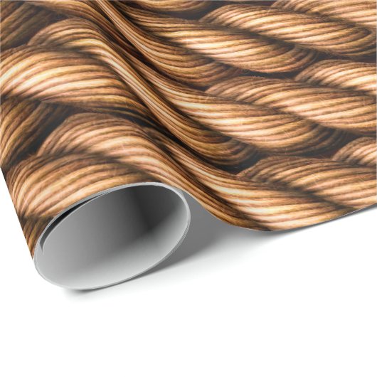 Twisted Ropes Geschenkpapier (Rolleneckpunkt)