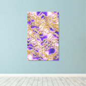 Twisted ropes pattern  leinwanddruck (Insitu (Holzboden))