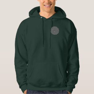 Twisted Schachbretts von Kenneth Yoncich Hoodie