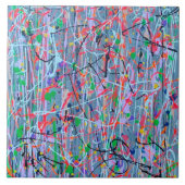 Twisted Sister 6 x 6 Keramiken Tile Fliese (Vorderseite)