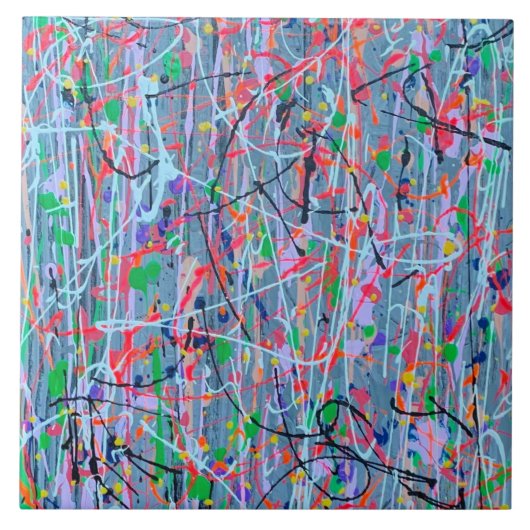 Twisted Sister 6 x 6 Keramiken Tile Fliese (Vorderseite)