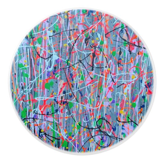 Twisted Sister Keramik Pull Keramikknauf (Vorderseite)