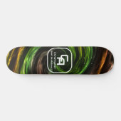 Twisted Smoke Monogram Multicolors Skateboard (Horizontal)