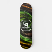 Twisted Smoke Monogram Multicolors Skateboard (Vorderseite)