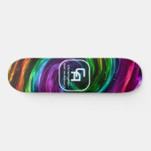 Twisted Smoke Monogram Multicolors Skateboard (Horizontal)