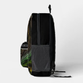 Twisted Smoke Multicolor Bedruckter Rucksack (Rechts)