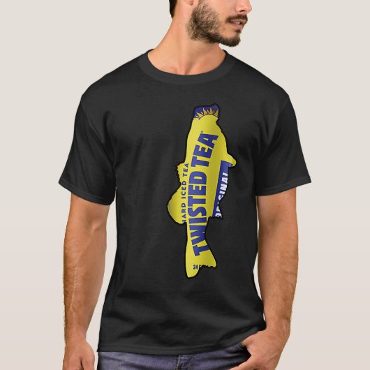 Twisted Tea Fisch T-Shirt (Vorderseite)