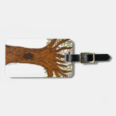 Twisted Tree Gepäckanhänger (Vorderseite horizontal)