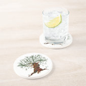 Twisted Tree Getränkeuntersetzer (Seite)