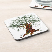 Twisted Tree Getränkeuntersetzer (Linke Seite)