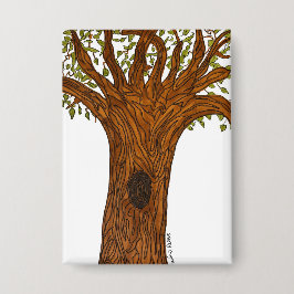 Twisted Tree Knopf Button