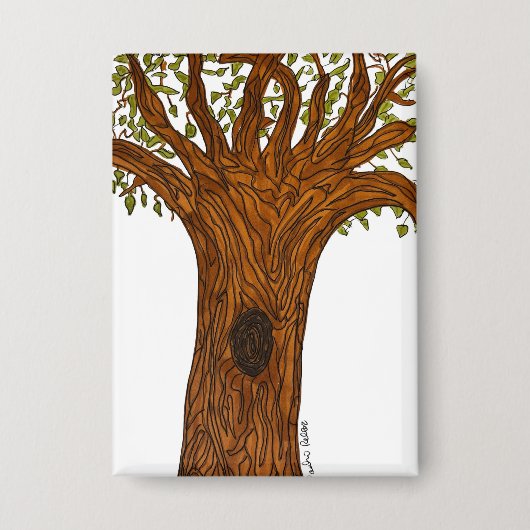 Twisted Tree Knopf Button (Vorderseite)