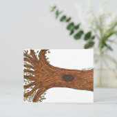 Twisted Tree Postkarte (Stehend Vorderseite)