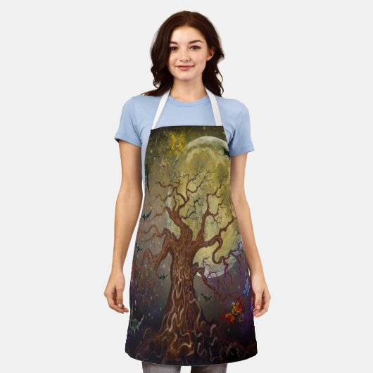 Twisted-Tree-Schürze Schürze (Getragen)