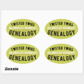 Twisted Twigs Genealogy Stickers (Blatt)