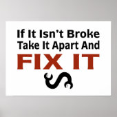 Twisted Wrench - FIX IT Poster (Vorne)