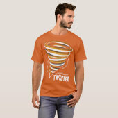 Twister Alternative Plakat T-Shirt (Vorne ganz)