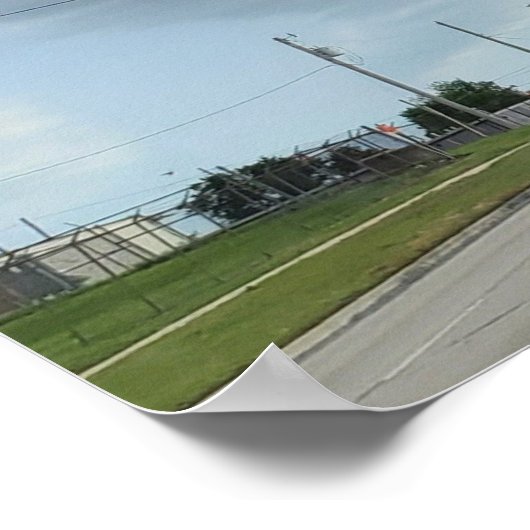 Twister Cloud-Bild Poster (Ecke)