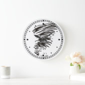 Twister Große Wanduhr (Zuhause)