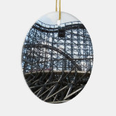 Twister-Rollen-Untersetzer Knoebels Keramik Ornament (Rechts)