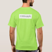 Twister Ruinissimple Champion Shirt (Rückseite)