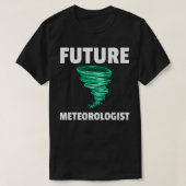 Twister Tornado Sturm Hurrikan Meteorologe2 T-Shirt (Design vorne)