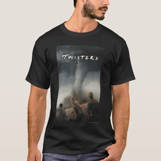 Twisters Poster retro T-Shirt (Vorderseite)