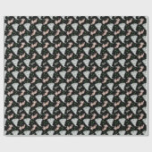 Twisters Tornado Gift Wrapping Paper - Black Geschenkpapier (Flach)