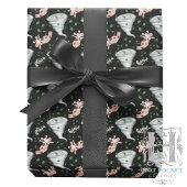 Twisters Tornado Gift Wrapping Paper - Black Geschenkpapier