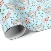 Twisters Tornado Gift Wrapping Paper - Blue Geschenkpapier (Rolleneckpunkt)