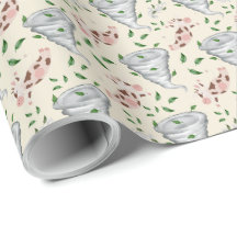 Twisters Tornado Gift Wrapping Paper - Cream