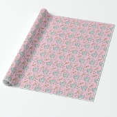 Twisters Tornado Gift Wrapping Paper - Pink Geschenkpapier (Ungerollt)