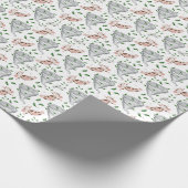 Twisters Tornado Gift Wrapping Paper - White Geschenkpapier (Ecke)