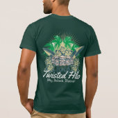 TWISTISCH HILO GREEN TRIBAL TSHIRT (Rückseite)