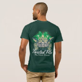 TWISTISCH HILO GREEN TRIBAL TSHIRT (Schwarz voll)