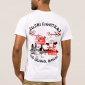 TWISTISCH HILO SUSHI KAMPF T-Shirt (Rückseite)