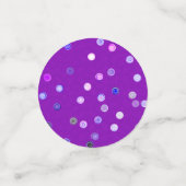 Twisty Polka Dot Spirals Tri-Color Confetti (BPP) Konfetti (Klein Vorderseite)
