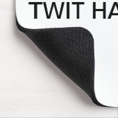 TWIT GESCHIEHT;) MOUSEPAD (Ecke)