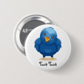 Twit Twit Knöpfe Button (Vorne & Hinten)