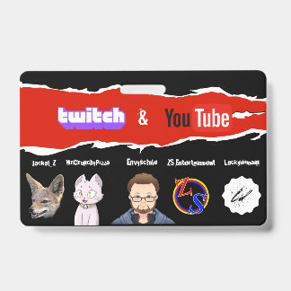 Twitch- und Youtube-Creator-Abzeichen(Jackal_Z)-Ab Ausweis