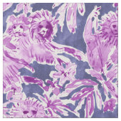 TWITCHY TAMARINS in Veri Peri Stoff (Nahaufnahme)