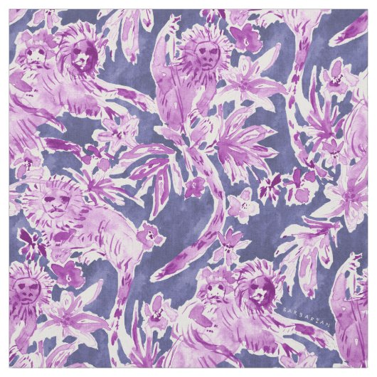 TWITCHY TAMARINS in Veri Peri Stoff (Muster)