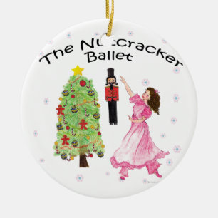 Twitt schöne Clara im Nussknacker-Ballett Keramik Ornament