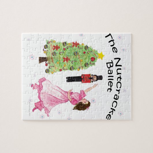 Twitt schöne Clara im Nussknacker-Ballett Puzzle (Horizontal)