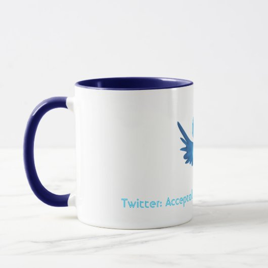 Twitter: Annehmbare Methode des Anpirschens Tasse (Links)