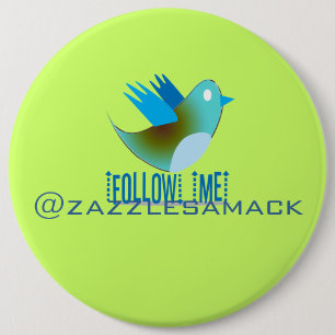 Twitter Bird folgen - Hintergrundfarbe auswählen Button