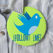 Twitter Bird folgen - Hintergrundfarbe auswählen Button (Beispiel)